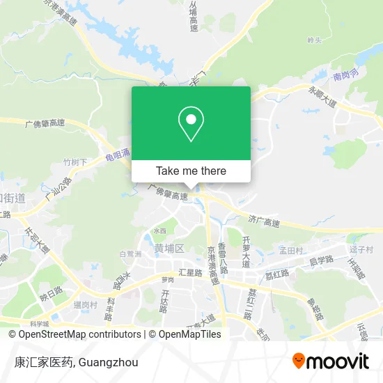 康汇家医药 map