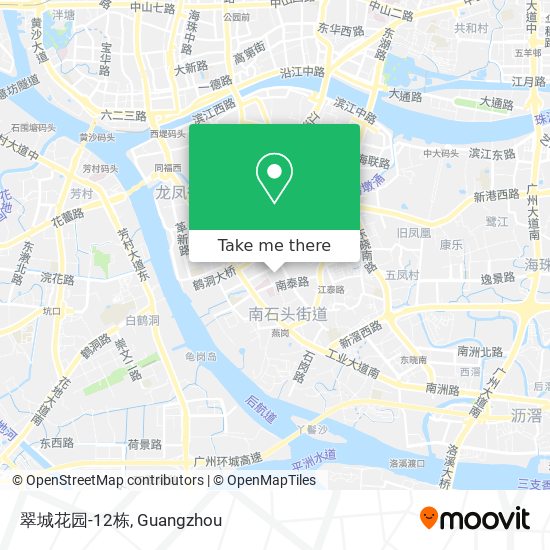 翠城花园-12栋 map