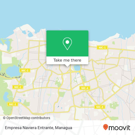 Empresa Naviera Entrante map