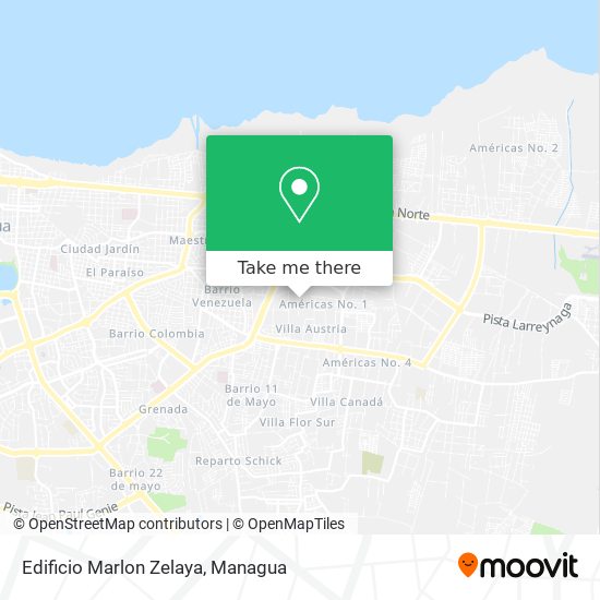 Edificio Marlon Zelaya map