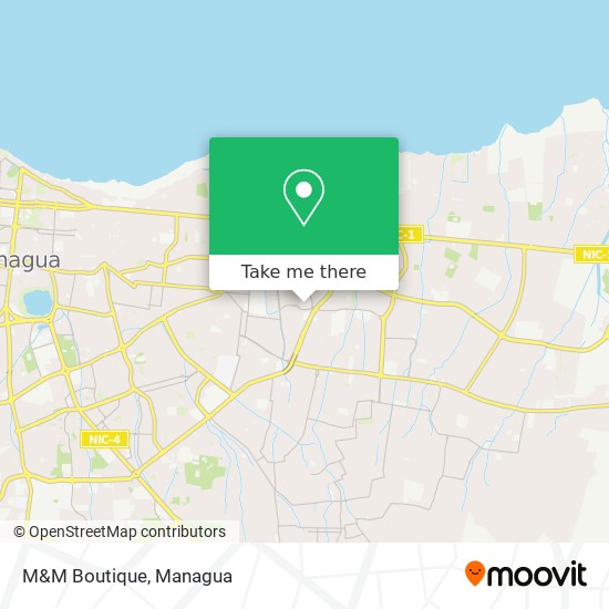 M&M Boutique map