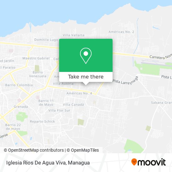 Iglesia Rios De Agua Viva map
