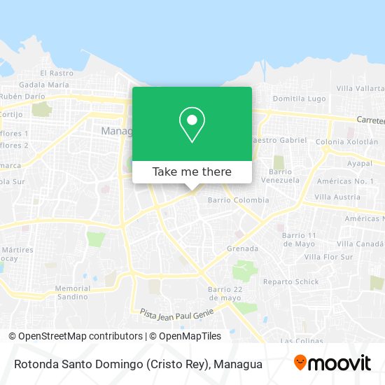 Mapa de Rotonda Santo Domingo (Cristo Rey)