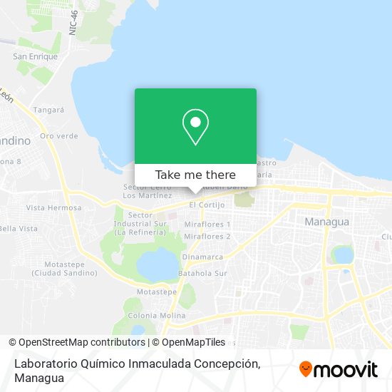 Laboratorio Químico Inmaculada Concepción map