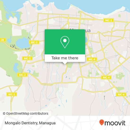 Mongalo Dentistry map
