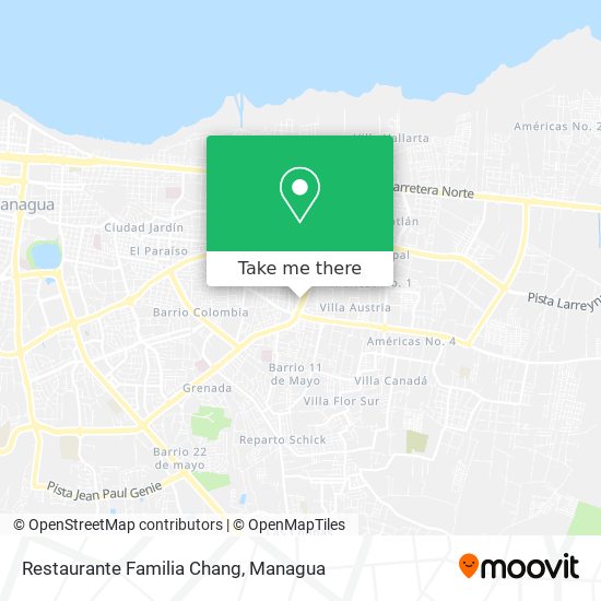 Restaurante Familia Chang map