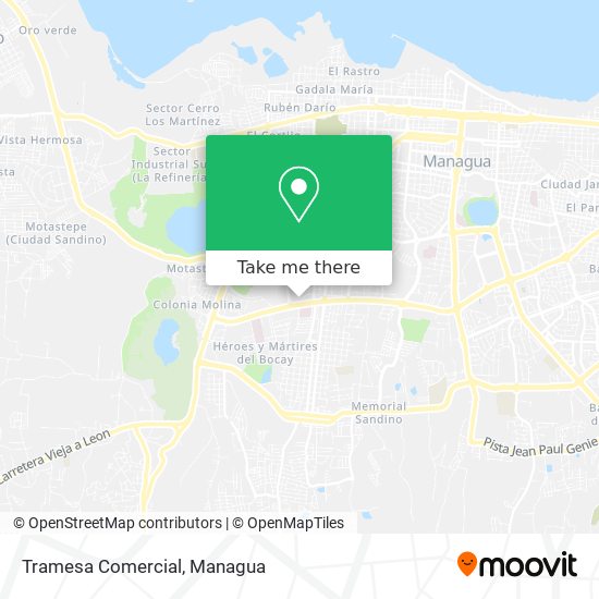 Tramesa Comercial map