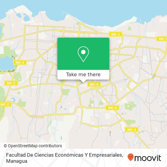 Mapa de Facultad De Ciencias Económicas Y Empresariales