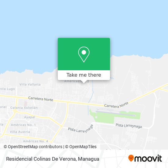 Residencial Colinas De Verona map