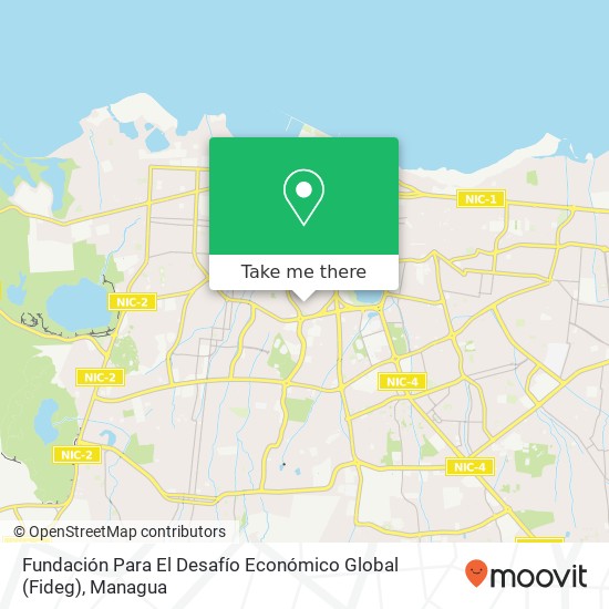 Fundación Para El Desafío Económico Global (Fideg) map