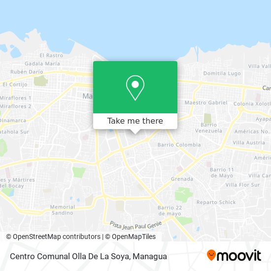 Centro Comunal Olla De La Soya map