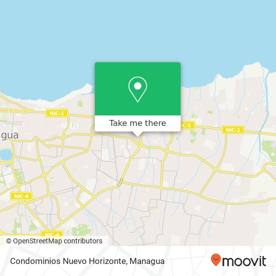 Condominios Nuevo Horizonte map