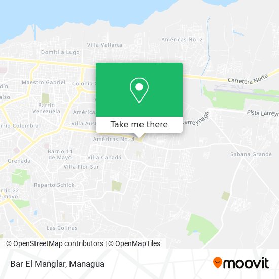 Bar El Manglar map