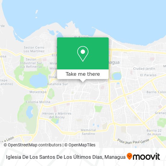 Iglesia De Los Santos De Los Últimos Días map