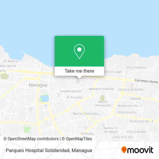 Mapa de Parqueo Hospital Solidaridad