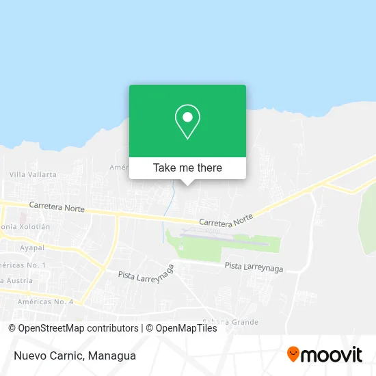 Mapa de Nuevo Carnic