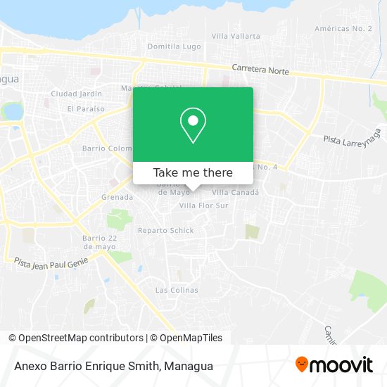 Anexo Barrio Enrique Smith map