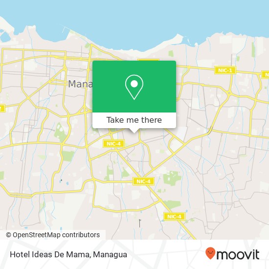 Hotel Ideas De Mama map