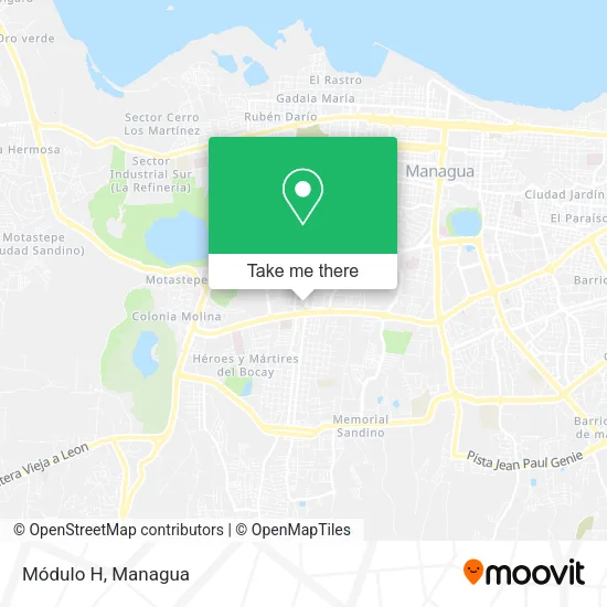 Mapa de Módulo H