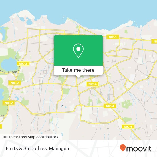 Fruits & Smoothies map