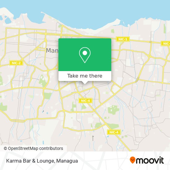 Karma Bar & Lounge map