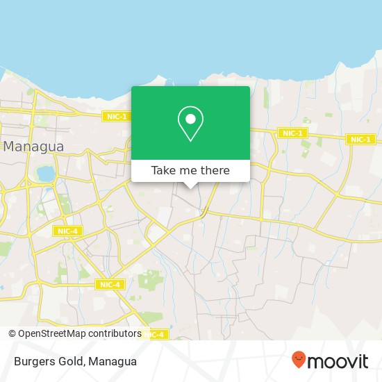 Burgers Gold map