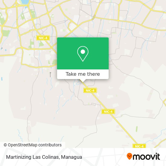 Martinizing Las Colinas map