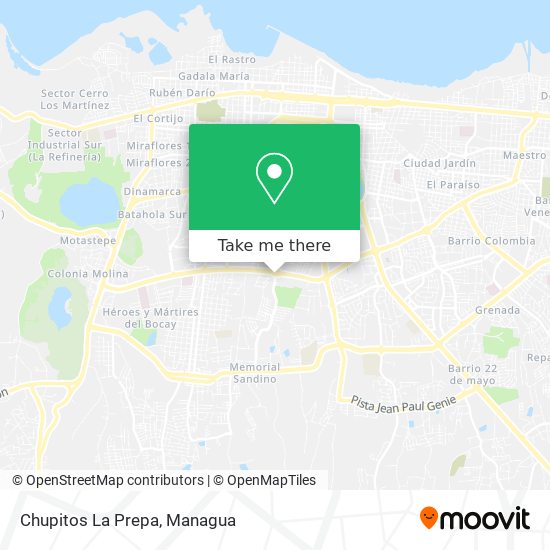 Chupitos La Prepa map