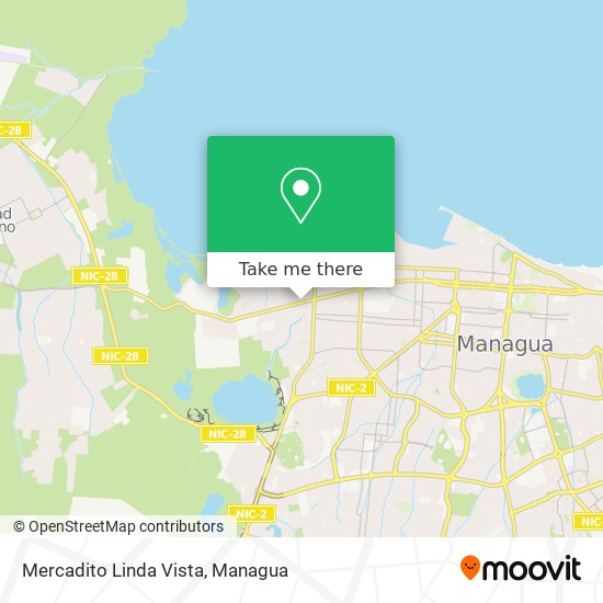 Mercadito Linda Vista map
