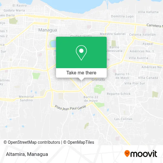 Altamira map