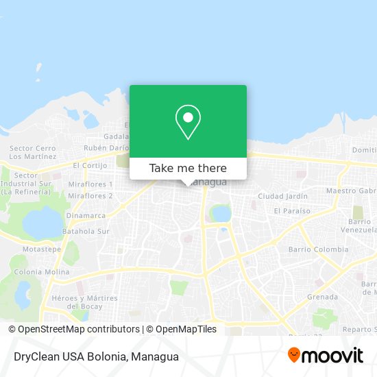 DryClean USA Bolonia map