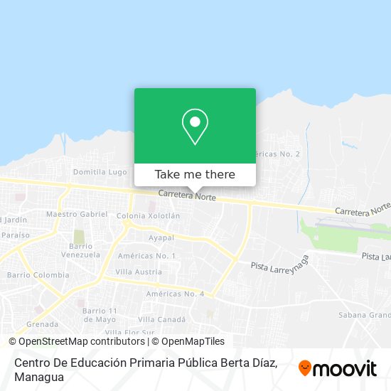 Centro De Educación Primaria Pública Berta Díaz map