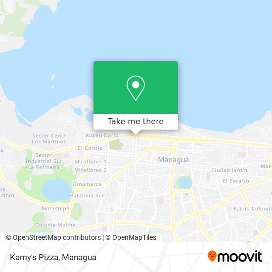 Mapa de Kamy's Pizza