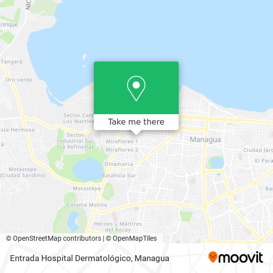 Mapa de Entrada Hospital Dermatológico