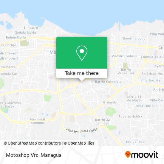 Motoshop Vrc map