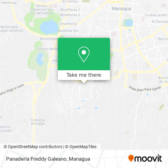 Panadería Freddy Galeano map