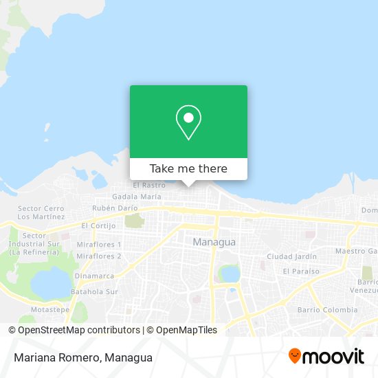 Mapa de Mariana Romero