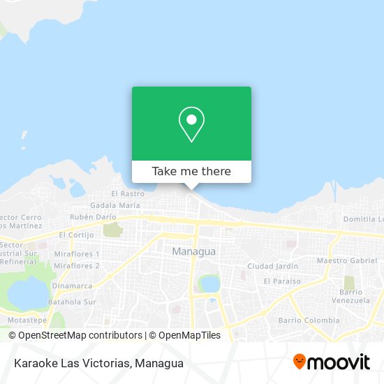 Karaoke Las Victorias map