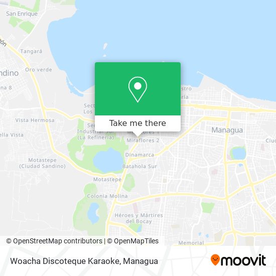 Woacha Discoteque Karaoke map