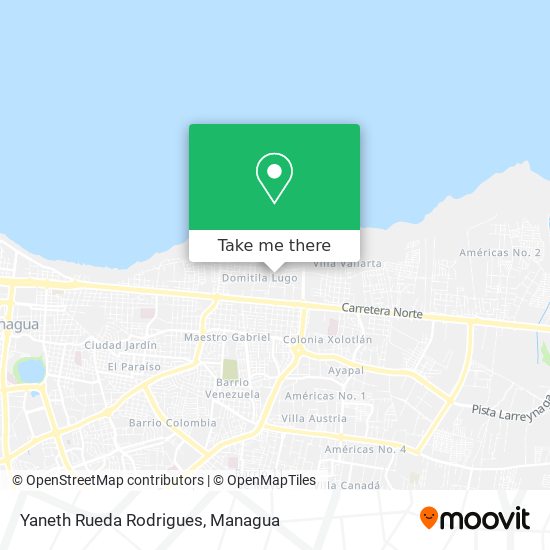 Yaneth Rueda Rodrigues map