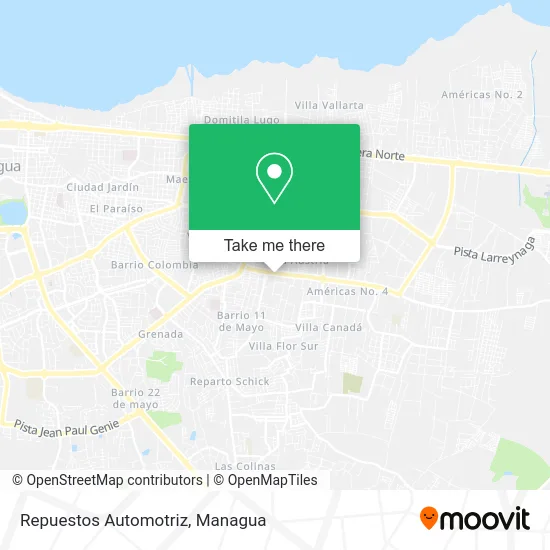 Repuestos Automotriz map