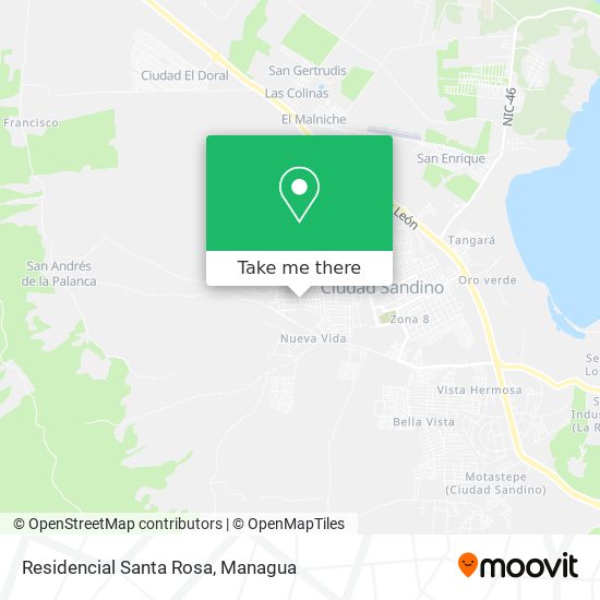 Residencial Santa Rosa map