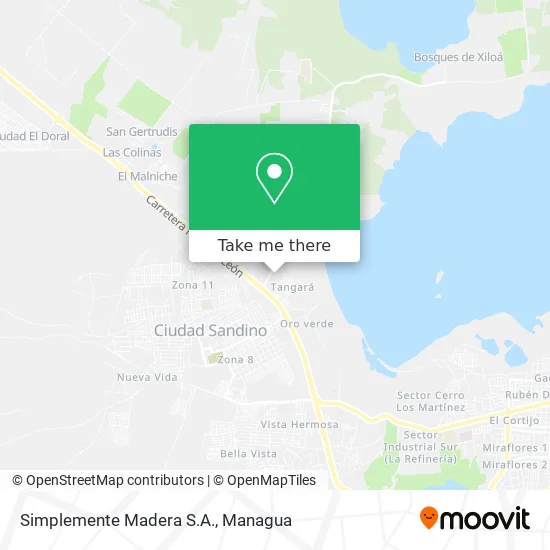 Simplemente Madera S.A. map