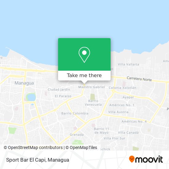 Sport Bar El Capi map