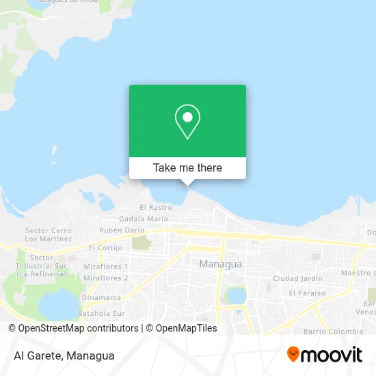 Al Garete map