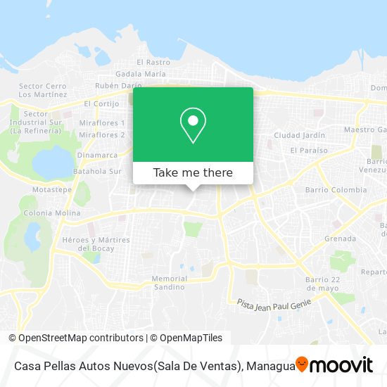 Casa Pellas Autos Nuevos(Sala De Ventas) map