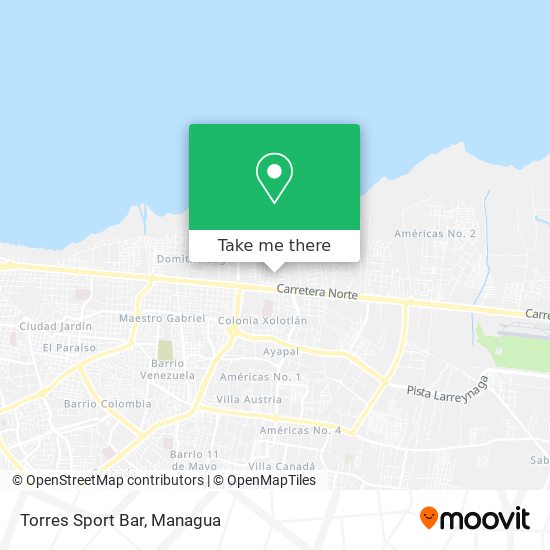 Torres Sport Bar map