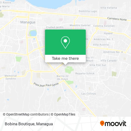 Bobina Boutique map