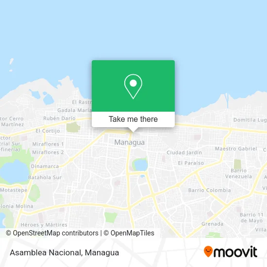 Asamblea Nacional map