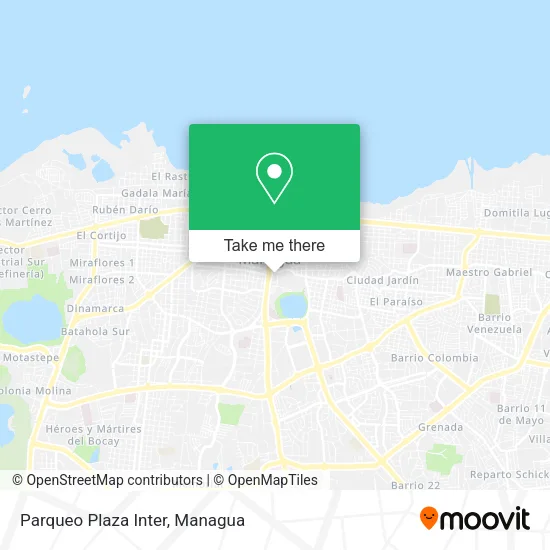 Parqueo Plaza Inter map